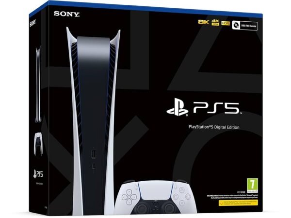 PlayStation 5 digital with box 4